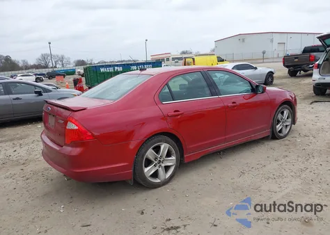 2010 Ford Fusion Sport from USA, damaged, VIN 3FAHP0KC6AR186964
